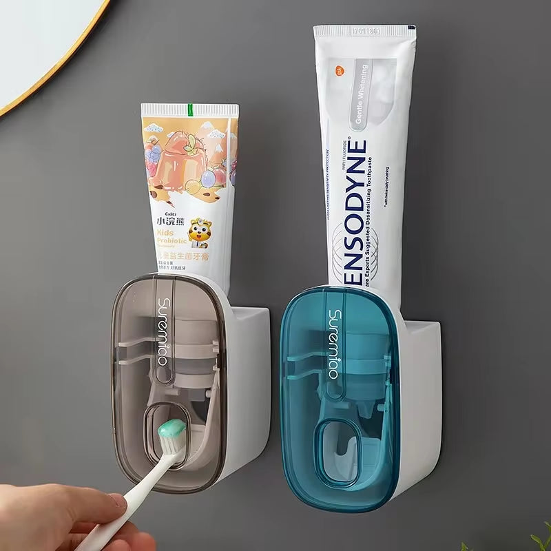 EasyPress Wall Dispenser – Hands-Free Toothpaste System