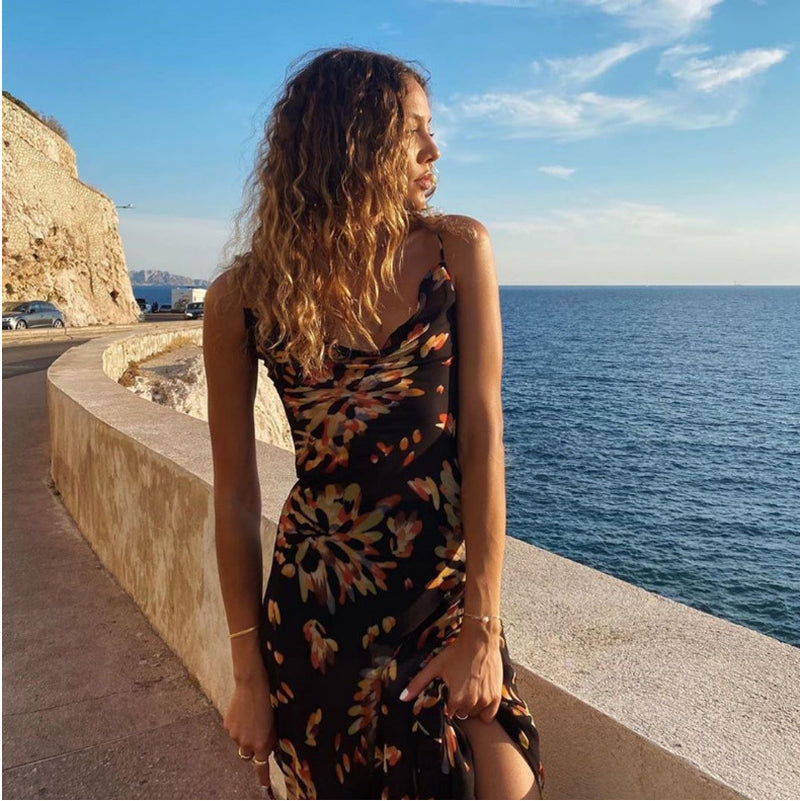 New Sexy Backless Summer Sling Dress