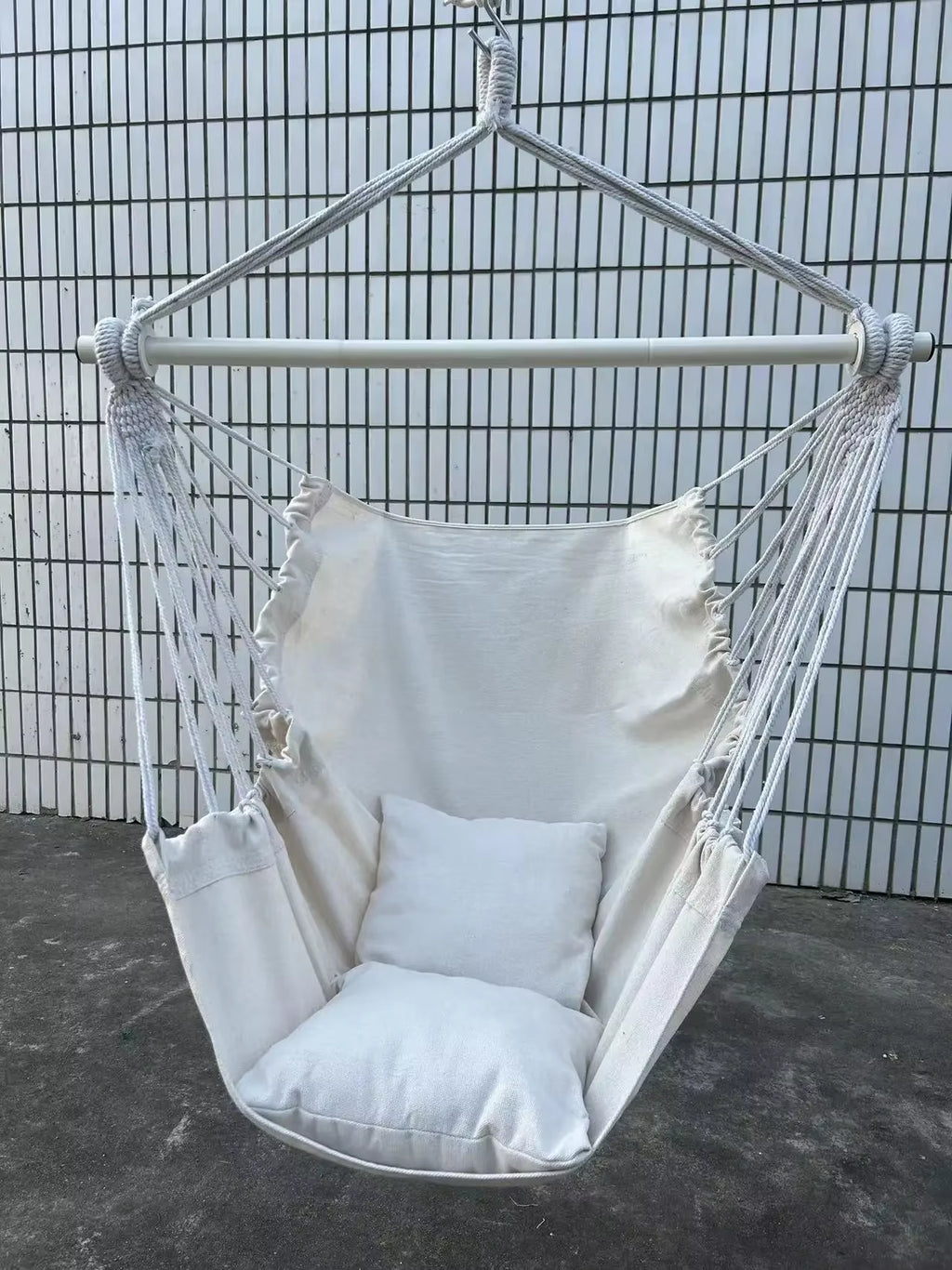 LeisureLoom Fabric Hammock Chair – Outdoor Swing with Storage Bag