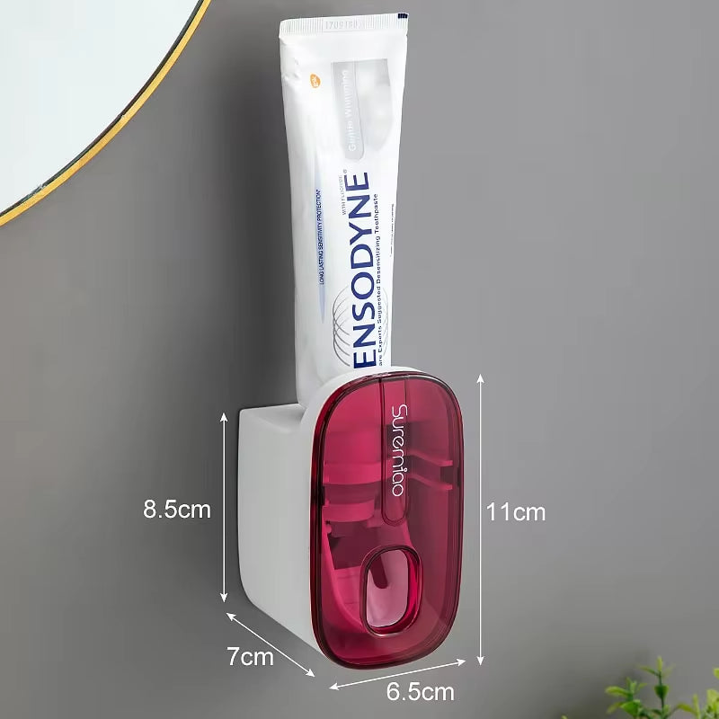 EasyPress Wall Dispenser – Hands-Free Toothpaste System