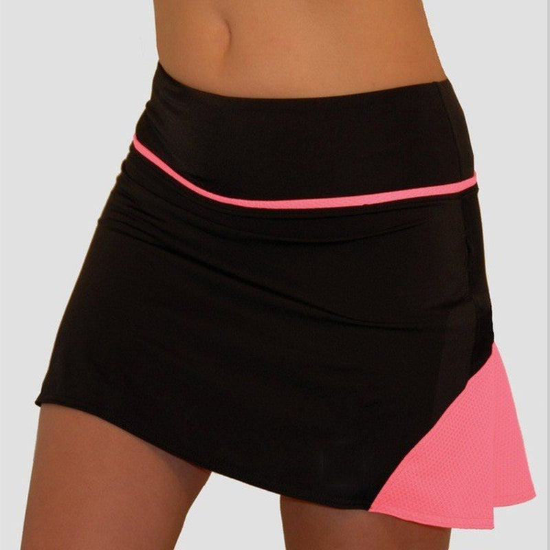 Women's Running Tennis Skirt Ruffled Exercise Skort