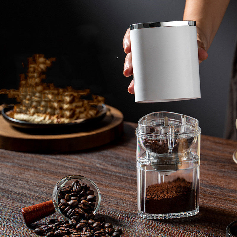 Portable Electric Coffee Grinder – USB Rechargeable Bean Grinder