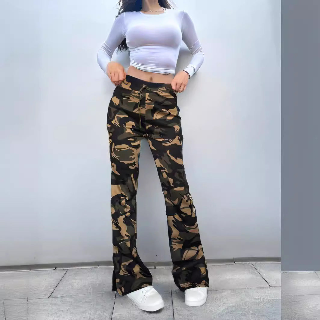 Trendy Women's Street Split Trousers