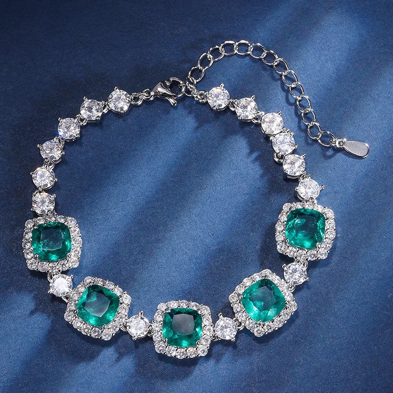 Retro Gemstone Luxury Bracelet