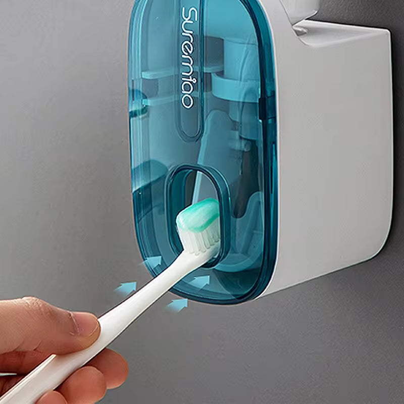 EasyPress Wall Dispenser – Hands-Free Toothpaste System