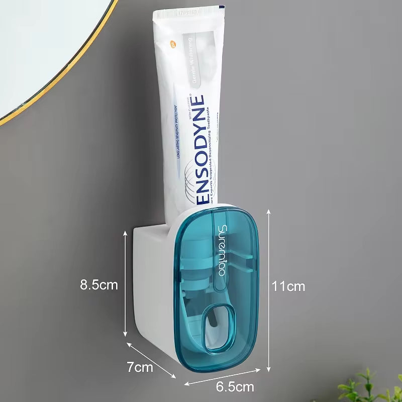 EasyPress Wall Dispenser – Hands-Free Toothpaste System
