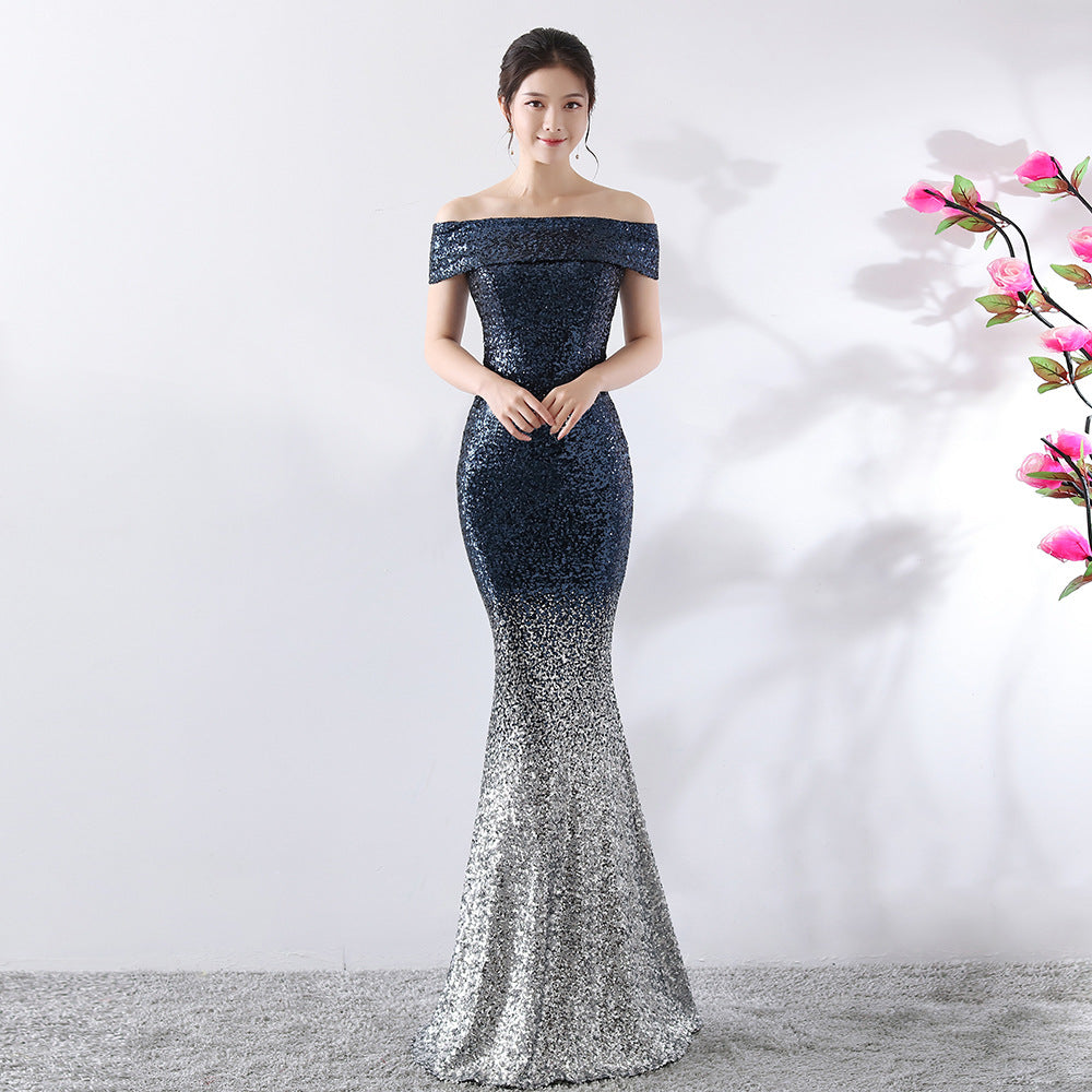 Elegant Slimming Long Dress 