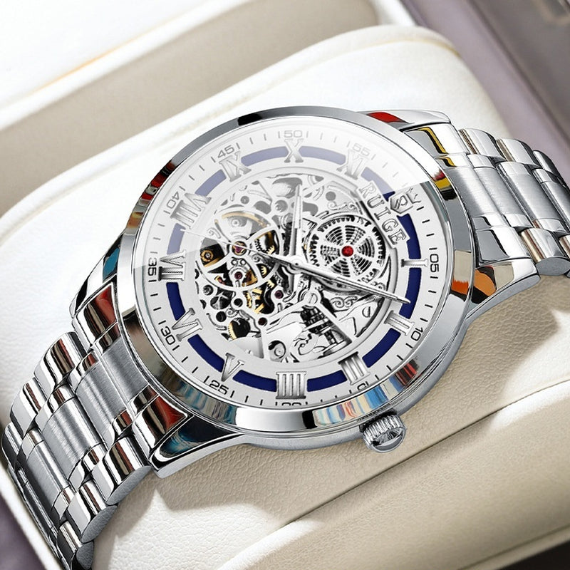 Vanguard Dual-View Skeleton Automatic Watch