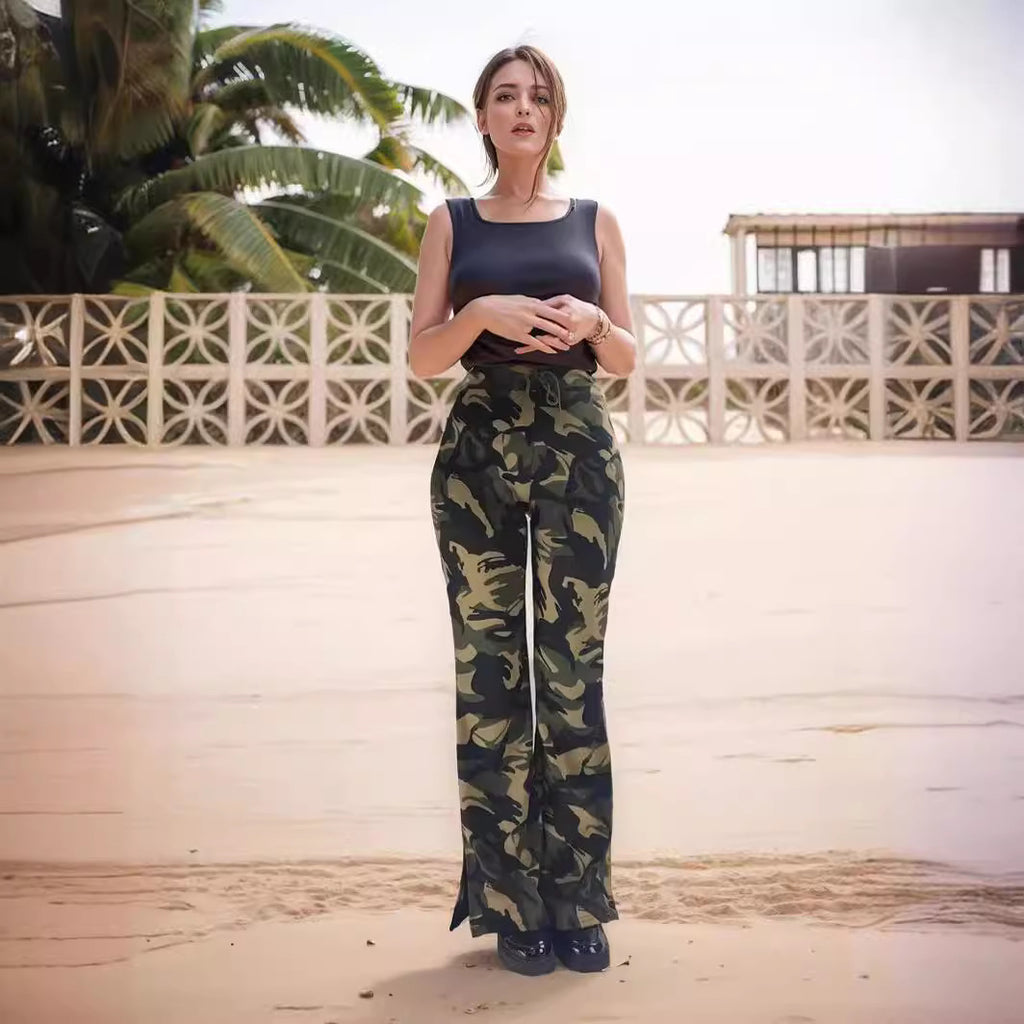 Trendy Women's Street Split Trousers