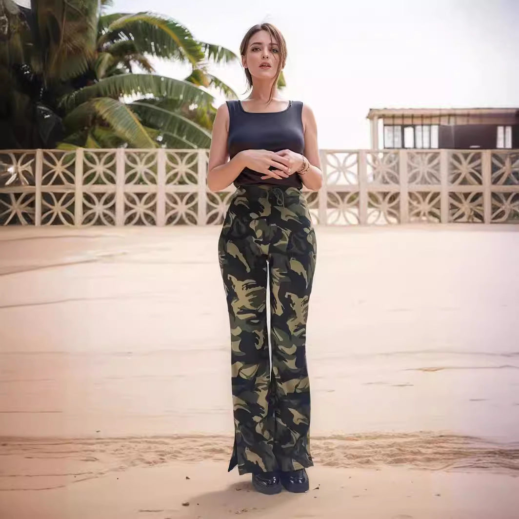 Trendy Women's Street Split Trousers