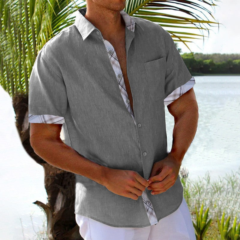Men’s Seabreeze Plaid Summer Shirt