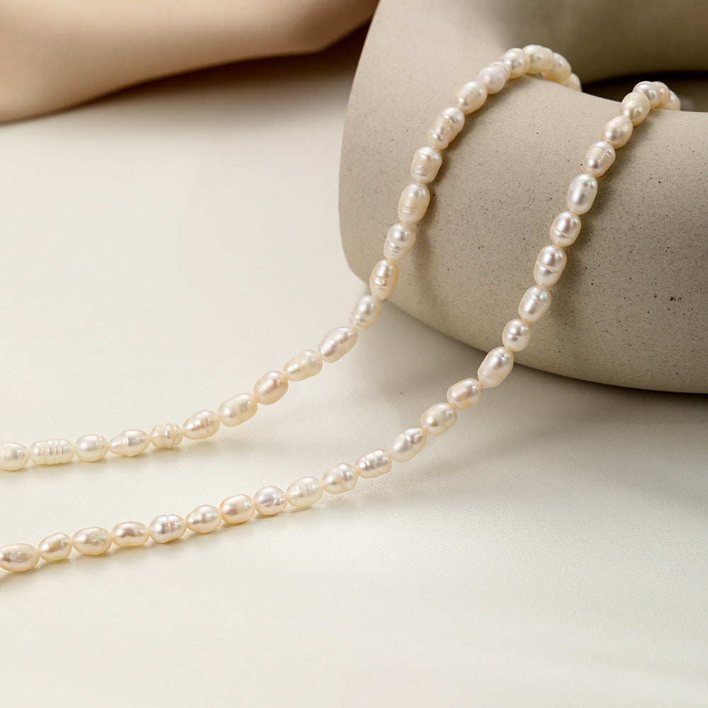 Elegant Freshwater Pearl Clavicle Necklace