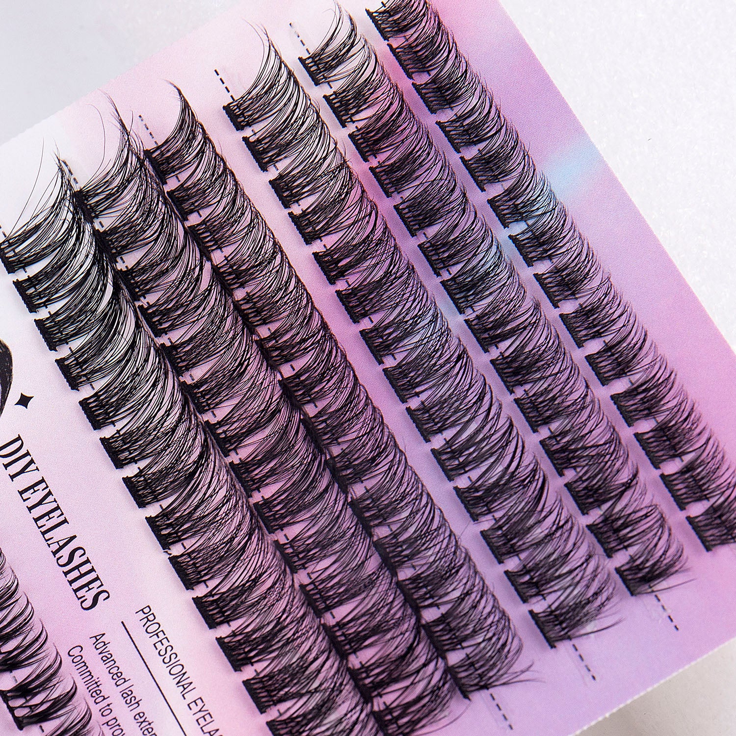 AirLuxe Cluster Rows – Lightweight Lash Segments